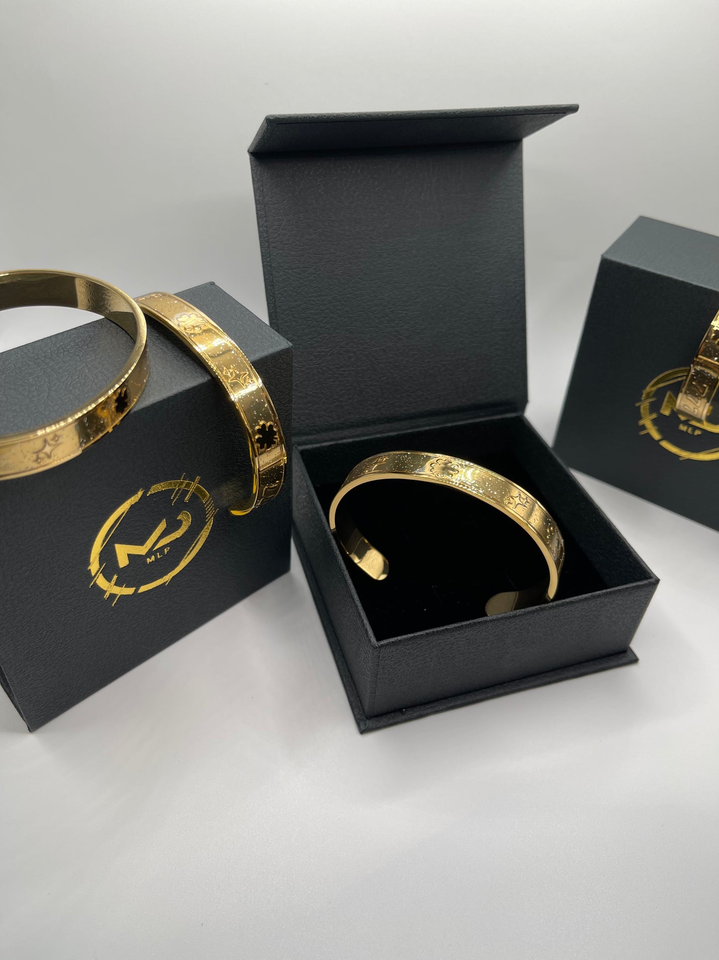 MLP 777 Clover Bracelet In Gold