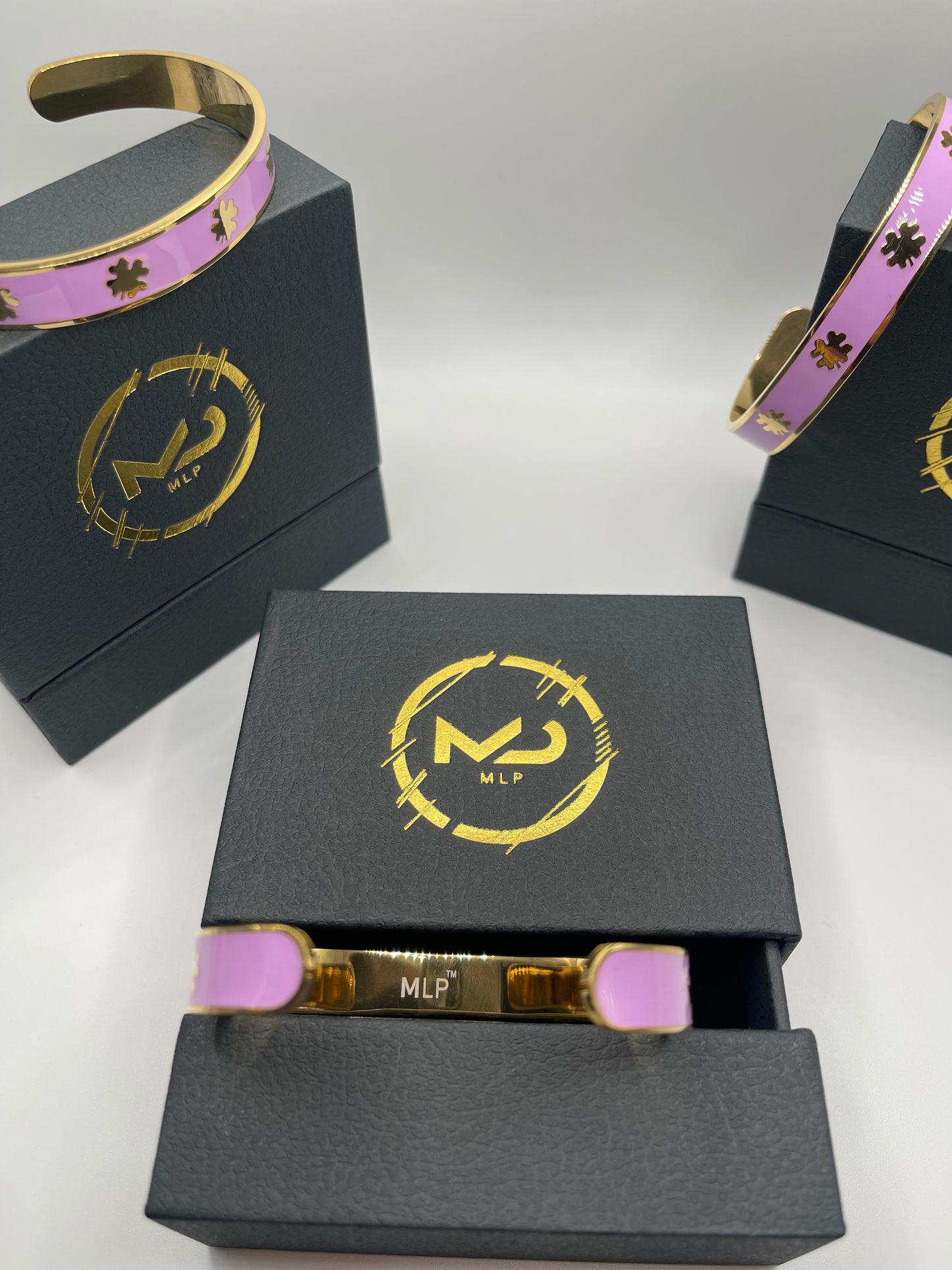 Clover Bracelet Purple