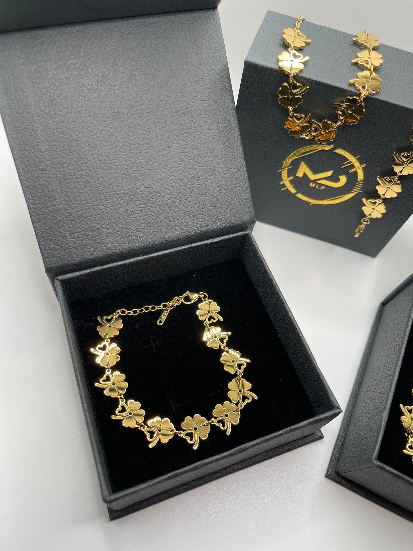 MLP Gold Clover Bracelet, 10 Motifs