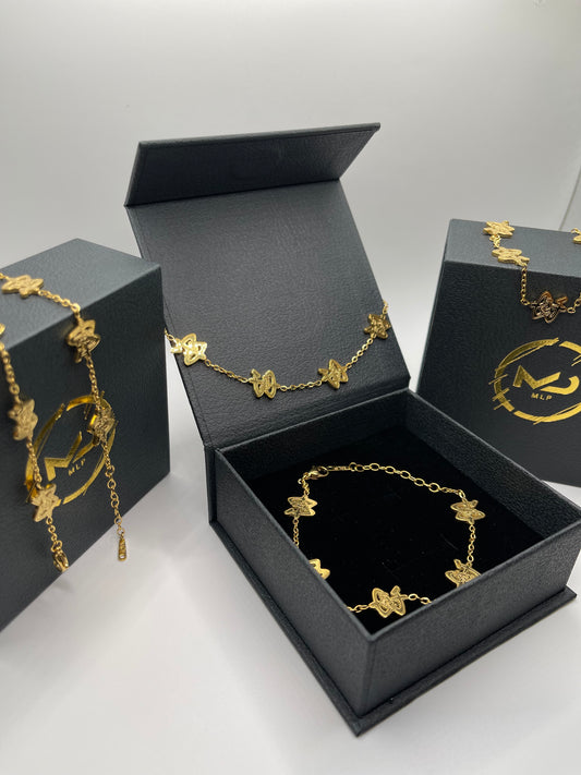 MLP Gold Money Bracelet, 5 Motifs